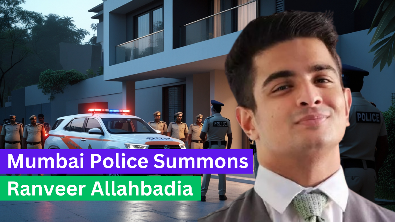Mumbai Police Summons YouTuber and Podcaster Ranveer Allahbadia Amid Controversy